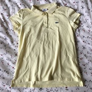 lacoste collared shirt